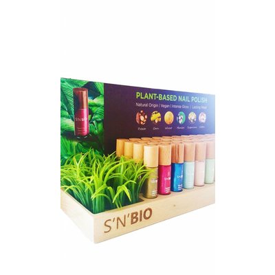 S'N'BIO Nagellak Display Set 4x12 Starterset