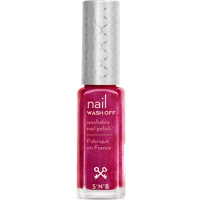 S'N'B Wash Off Paarsroze Nagellak