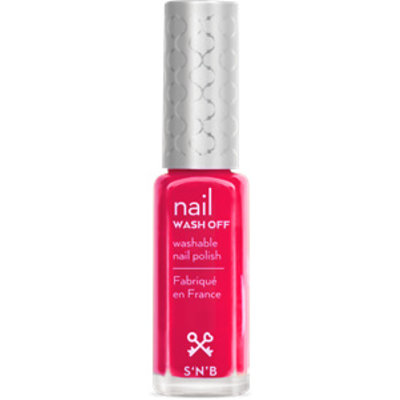 S'N'B Wash Off Roodroze Nagellak
