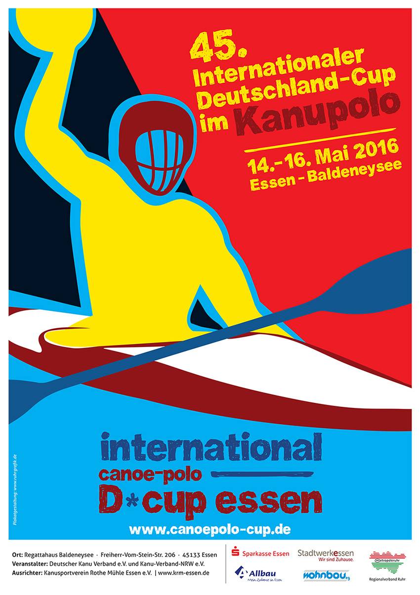 Wahbio at the International German-Canoe Polo Cup
