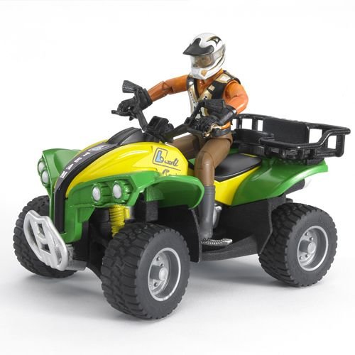 Bruder Bworld Quad met Bestuurder # 63000 Bruder Bworld Quad met Bestuurder # 63000