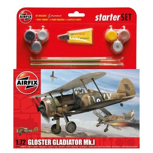Airfix Gloster Gladiator Mk.I 1:72 # Airfix 55206 Airfix Gloster Gladiator Mk.I 1:72 # Airfix 55206