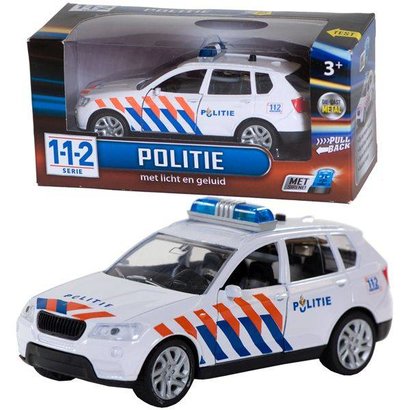 112 Politieauto met licht en geluid