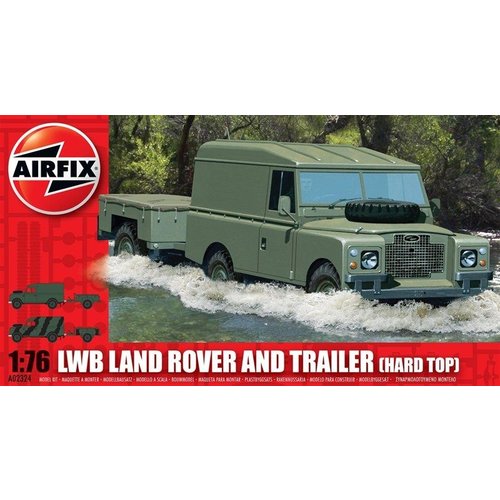 Airfix Landrover + Trailer 1:76 # Airfix 02324 Airfix Landrover + Trailer 1:76 # Airfix 02324