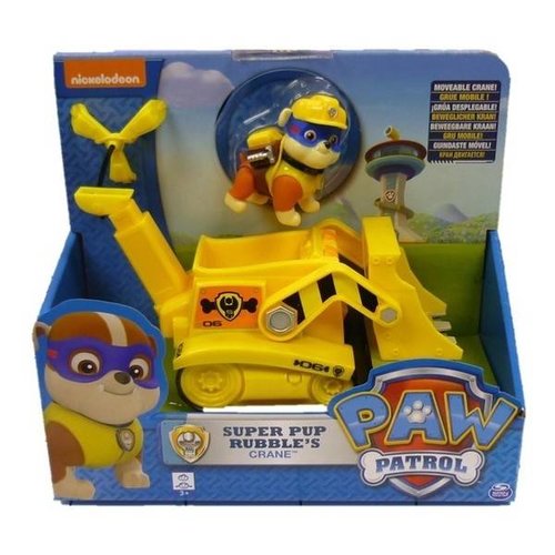 Paw Patrol Rubble's Diggin' Bulldozer + Grijper Paw Patrol Rubble's Diggin' Bulldozer + Grijper