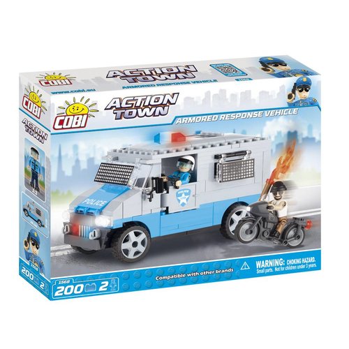 Cobi Armored Response Vehicle S.W.A.T. # 1568 Cobi Armored Response Vehicle S.W.A.T. # 1568