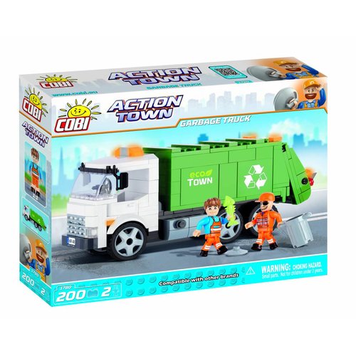 Cobi Action Town Vuilniswagen # 1780 Cobi Action Town Vuilniswagen # 1780