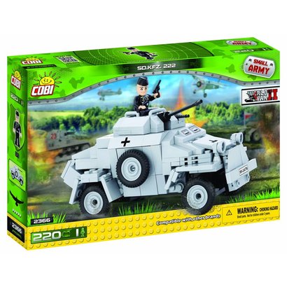 Cobi Small Army WWII - Cobi Small Army Sd.Kfz.222 # 2366