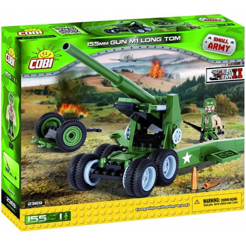 Cobi Small Army WWII - 155 mm Gun M1 Long Tom # 2369 Cobi Small Army WWII - 155 mm Gun M1 Long Tom # 2369