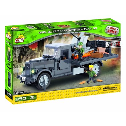 Cobi Small Army WWII - Opel Blitz met Flak 38 # 2468