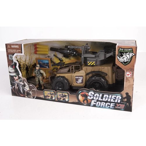Soldier Force Rhinodasher Vehicle Set Soldier Force Rhinodasher Vehicle Set