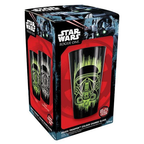 Star Wars Rogue One: Death Trooper Colour Change Glass Star Wars Rogue One: Death Trooper Colour Change Glass