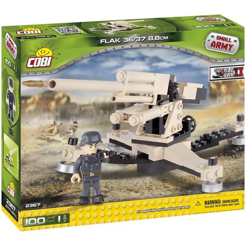 Cobi Small Army WWII - Flak 36/37 8,8 cm Cobi Small Army WWII - Flak 36/37 8,8 cm