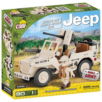 Cobi Small Army WWII - Willys Jeep Noord Afrika