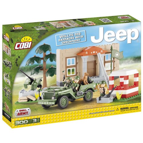 Cobi - Small Army - Willys Jeep + Barracs Cobi - Small Army - Willys Jeep + Barracs