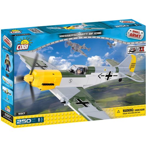 Cobi WW II Vliegtuigen - Messerschmitt BF109 # 5517 Cobi WW II Vliegtuigen - Messerschmitt BF109 # 5517