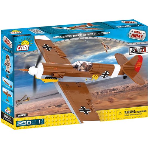 Cobi Small Army WWII - Messerschmitt BF109 Trop # 5526 Cobi Small Army WWII - Messerschmitt BF109 Trop # 5526