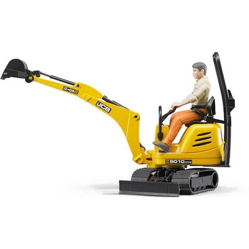 Bruder Bagger JCB Micrograafmachine 8010 CTS # 62002 Bruder Bagger JCB Micrograafmachine 8010 CTS # 62002