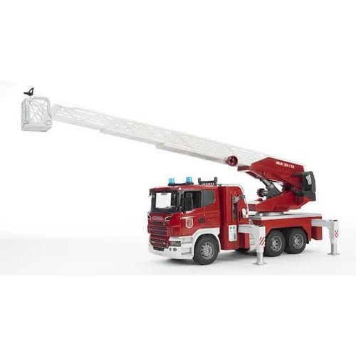 Bruder Scania R-Serie Brandweerwagen met Waterpomp Bruder Scania R-Serie Brandweerwagen met Waterpomp