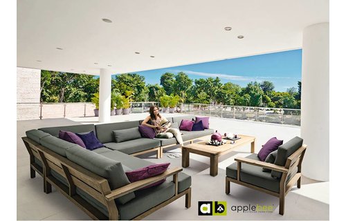 AppleBee tuinmeubelen Loungeset XXL Factor | Set 1 AppleBee tuinmeubelen Loungeset XXL Factor | Set 1