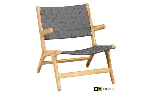 AppleBee tuinmeubelen Loungestoel Juul | Pavement AppleBee tuinmeubelen Loungestoel Juul | Pavement