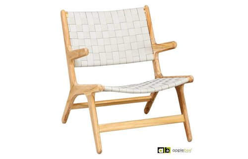 AppleBee tuinmeubelen Loungestoel Juul | Nature AppleBee tuinmeubelen Loungestoel Juul | Nature