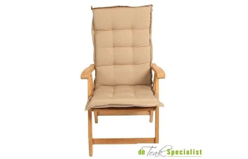 De Tuinkussenspecialist Tuinkussen hoge rug | Jute De Tuinkussenspecialist Tuinkussen hoge rug | Jute