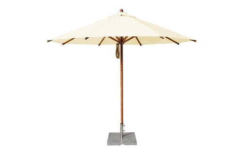 Bambrella Parasol Levante | 3 meter ⌀ | Nature | Polyester Bambrella Parasol Levante | 3 meter ⌀ | Nature | Polyester