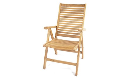 Garden Teak Tuinstoel Houston | Verstelbaar Garden Teak Tuinstoel Houston | Verstelbaar