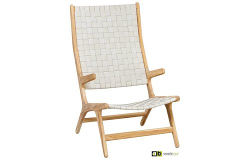 AppleBee tuinmeubelen Loungestoel Juul | Hoge rug | Nature AppleBee tuinmeubelen Loungestoel Juul | Hoge rug | Nature