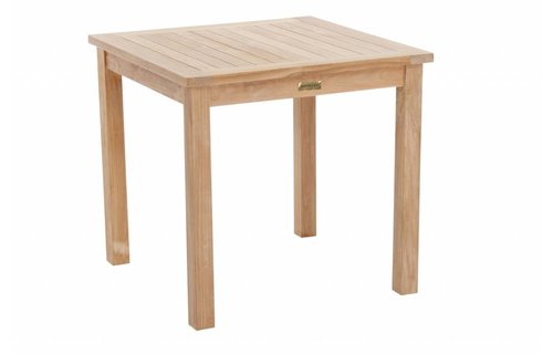 Garden Teak Tuintafel Collin | 80 x 80 cm Garden Teak Tuintafel Collin | 80 x 80 cm