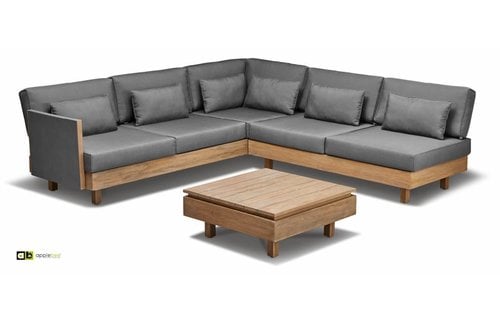 Apple Bee tuinmeubelen Loungeset Module X | Set 2 Apple Bee tuinmeubelen Loungeset Module X | Set 2