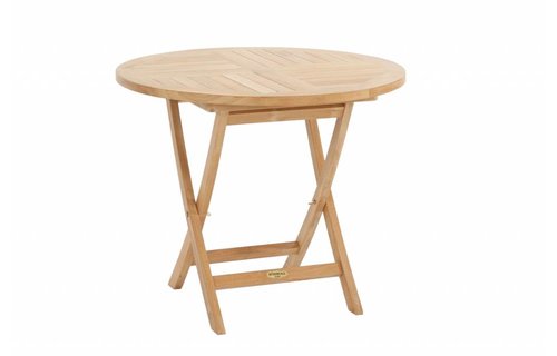 Garden Teak Tuintafel York | 100 cm ⌀ Garden Teak Tuintafel York | 100 cm ⌀
