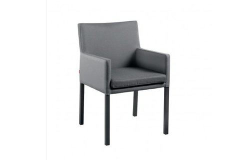 SUNS tuinmeubelen Dining tuinstoel Antas | zwart -grijs SUNS tuinmeubelen Dining tuinstoel Antas | zwart -grijs