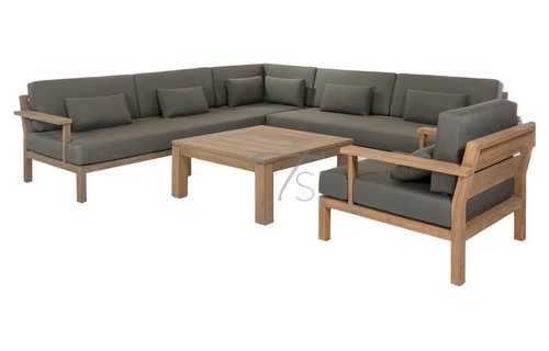 Apple Bee tuinmeubelen Loungeset XXL Factor | Set 4 Apple Bee tuinmeubelen Loungeset XXL Factor | Set 4