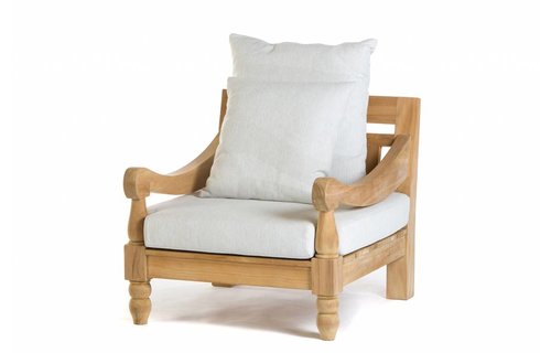 Garden Teak California Loungestoel Garden Teak California Loungestoel