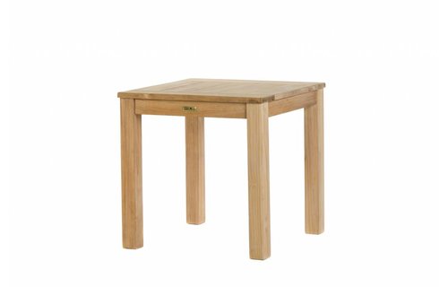 Garden Teak Tuintafel James | 80 x 80 cm Garden Teak Tuintafel James | 80 x 80 cm