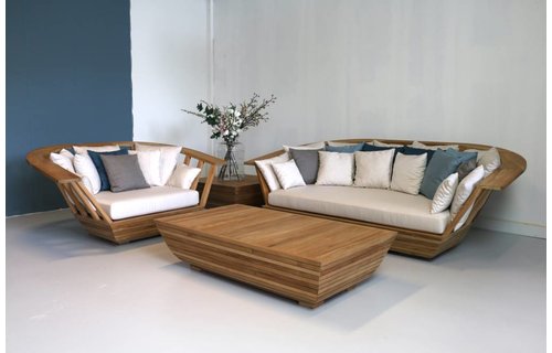 Garden Teak Woodbay Loungeset Garden Teak Woodbay Loungeset