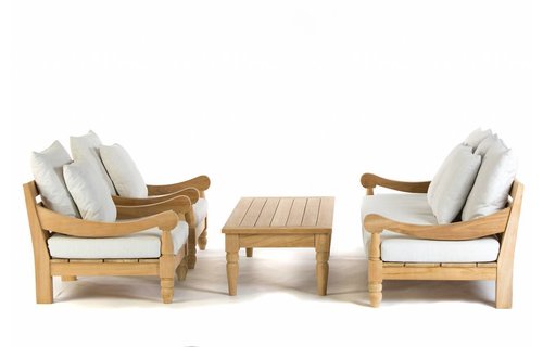 Garden Teak Loungeset California | Set 1 Garden Teak Loungeset California | Set 1