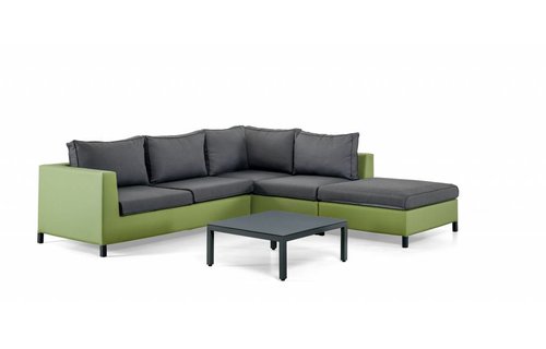 SUNS tuinmeubelen Loungeset Menor | Groen-grijs | Set 1 SUNS tuinmeubelen Loungeset Menor | Groen-grijs | Set 1