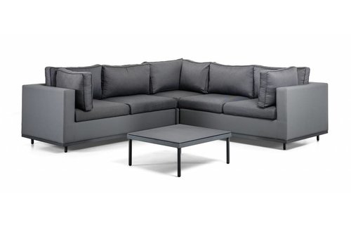 SUNS tuinmeubelen Novas loungeset | Antraciet | Set 1 SUNS tuinmeubelen Novas loungeset | Antraciet | Set 1