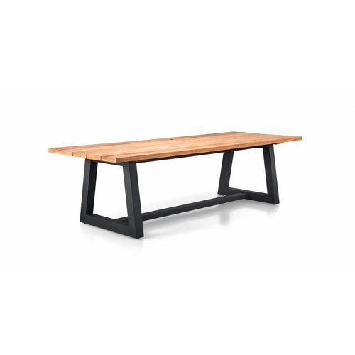 SUNS tuinmeubelen Tuintafel Ovada | 280 x 100 cm | Mat royal grijs SUNS tuinmeubelen Tuintafel Ovada | 280 x 100 cm | Mat royal grijs
