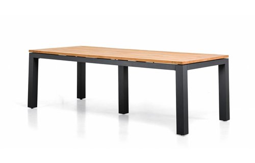 SUNS tuinmeubelen Tuintafel Sense | 240 x 100cm | Mat royal grijs SUNS tuinmeubelen Tuintafel Sense | 240 x 100cm | Mat royal grijs