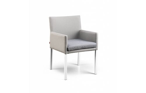 SUNS tuinmeubelen Dining tuinstoel Antas | wit-taupe-grijs SUNS tuinmeubelen Dining tuinstoel Antas | wit-taupe-grijs