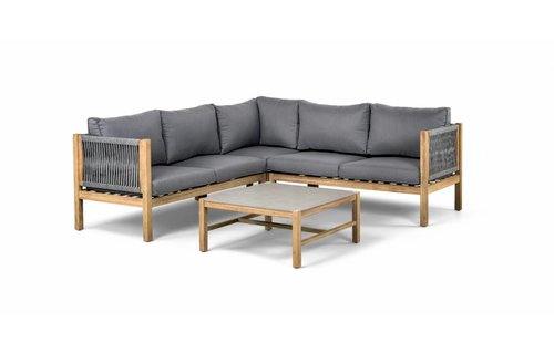SUNS tuinmeubelen Loungeset Bali | Rope | Corner set 1 SUNS tuinmeubelen Loungeset Bali | Rope | Corner set 1