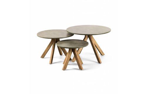 SUNS tuinmeubelen Bijzettafel Lagos | Rond | Klein SUNS tuinmeubelen Bijzettafel Lagos | Rond | Klein