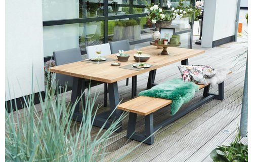 SUNS tuinmeubelen Tuinset Ovada 280 cm | Tuinbank Ovada | Antas tuinstoel SUNS tuinmeubelen Tuinset Ovada 280 cm | Tuinbank Ovada | Antas tuinstoel