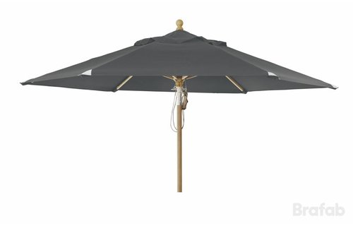 Brafab Parasol Parma | 3.5m⌀ | Deep Grijs Brafab Parasol Parma | 3.5m⌀ | Deep Grijs