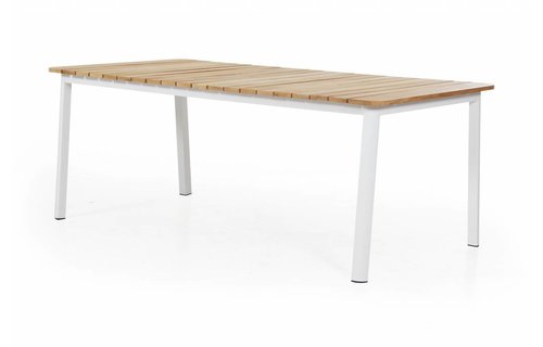 Brafab Tuintafel Olivet | 200 x 100 cm | wit Brafab Tuintafel Olivet | 200 x 100 cm | wit