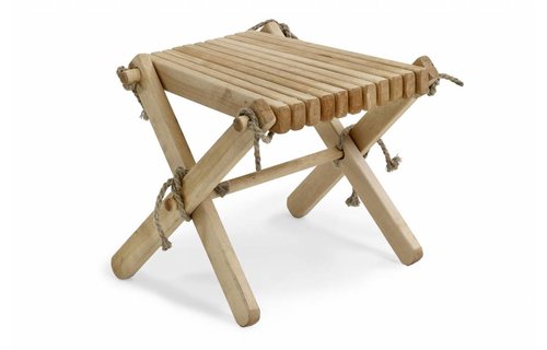 Brafab Ribbon Fieldchair | Voetenbank Natural Brafab Ribbon Fieldchair | Voetenbank Natural